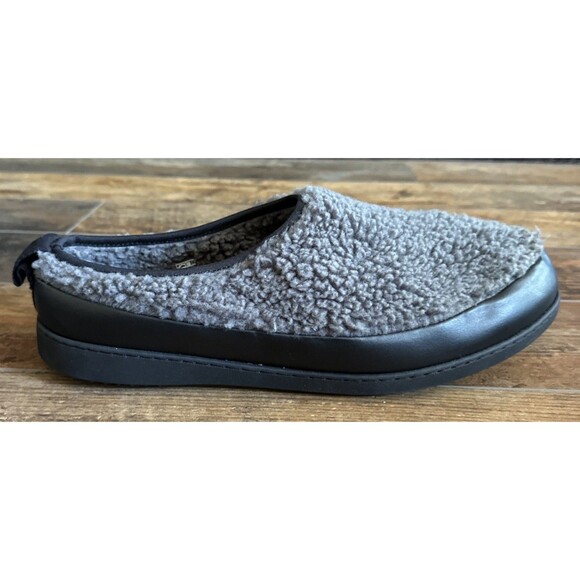 Huckberry GREYS Wool Pile Fleece Sherpa Mule Outdoor/indoor Men’s US 12 Gray New - Picture 9 of 12